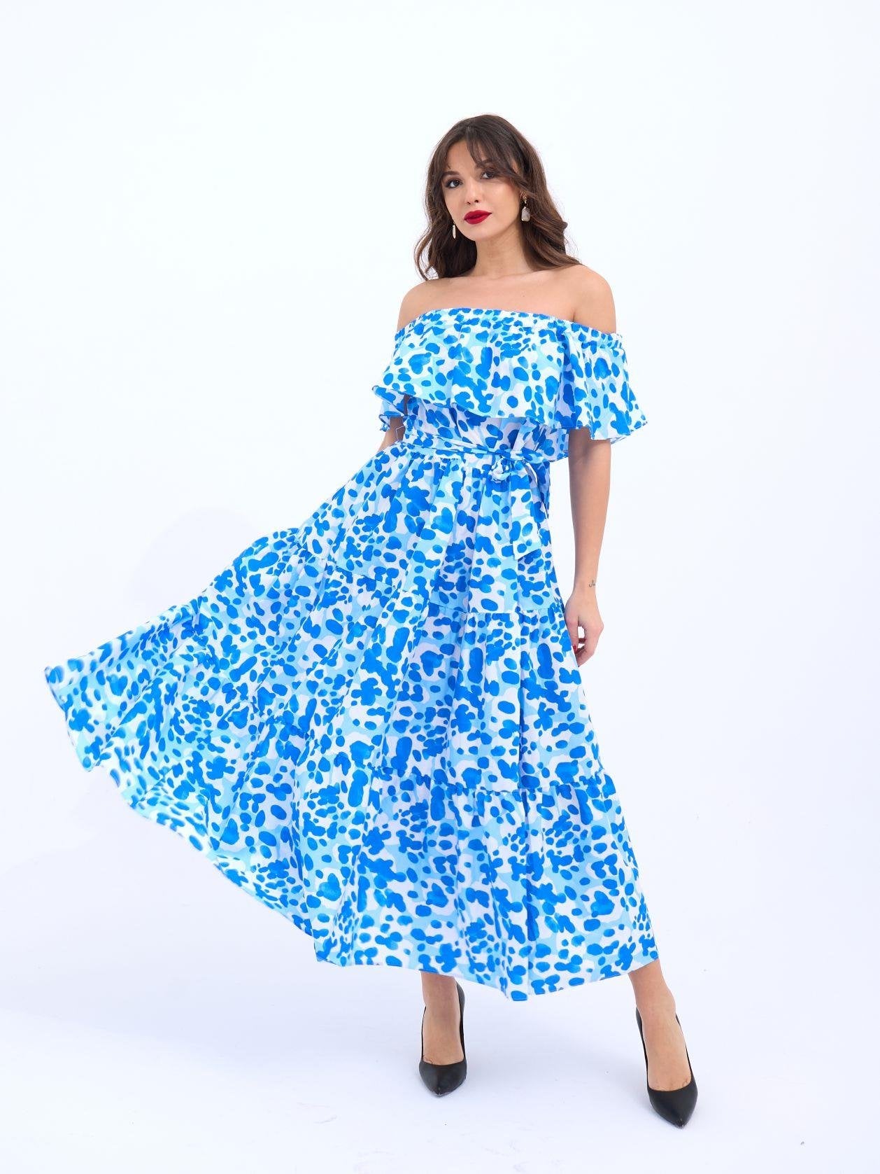 Fame blue dress image 0