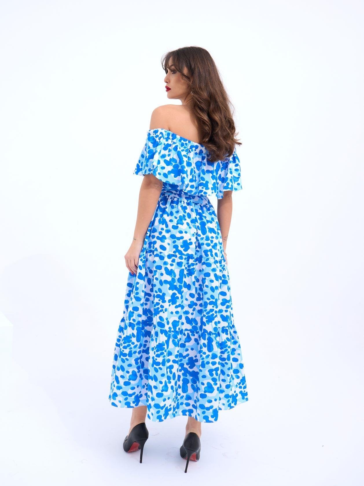 Fame blue dress image 1