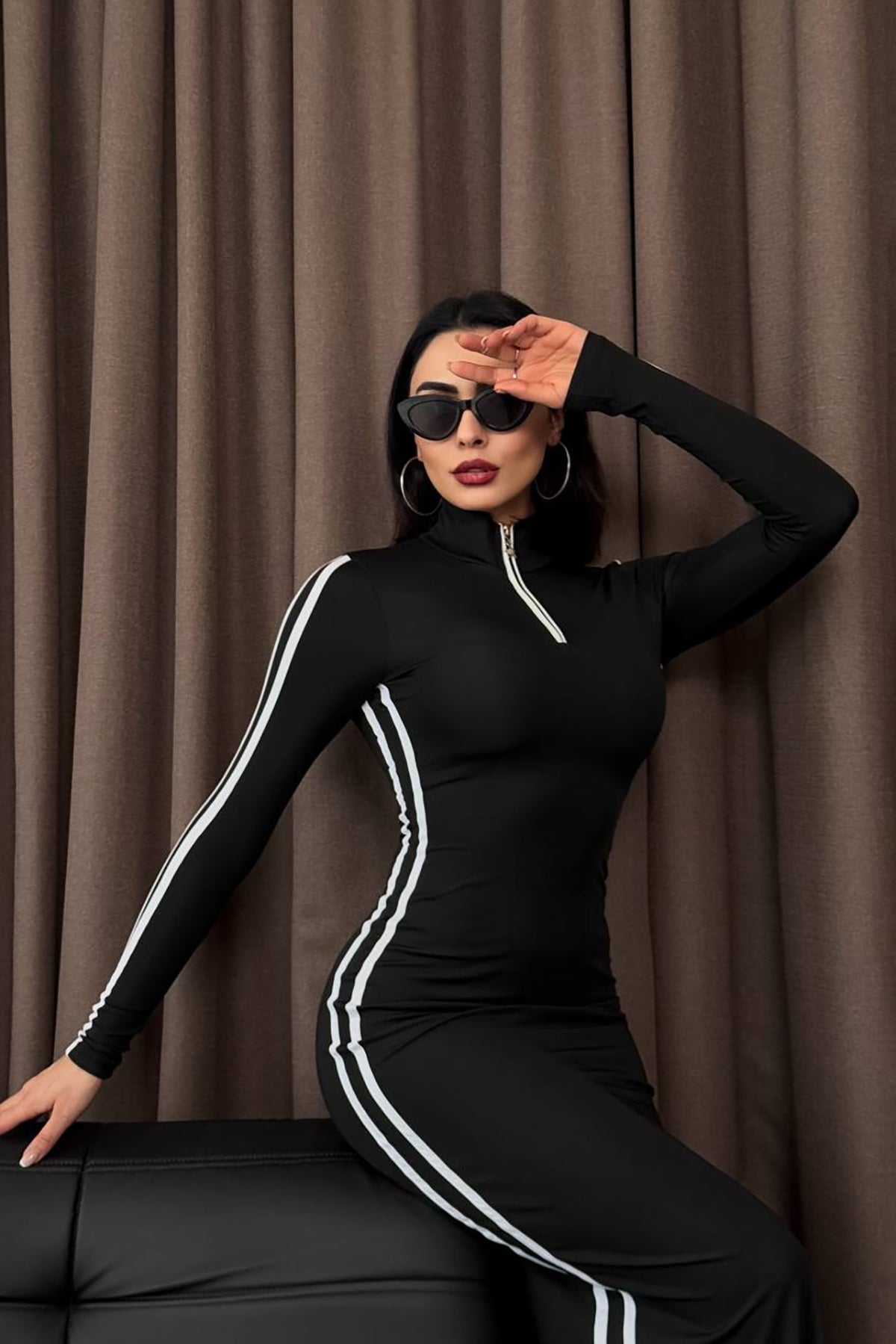 Black sport dress image 0