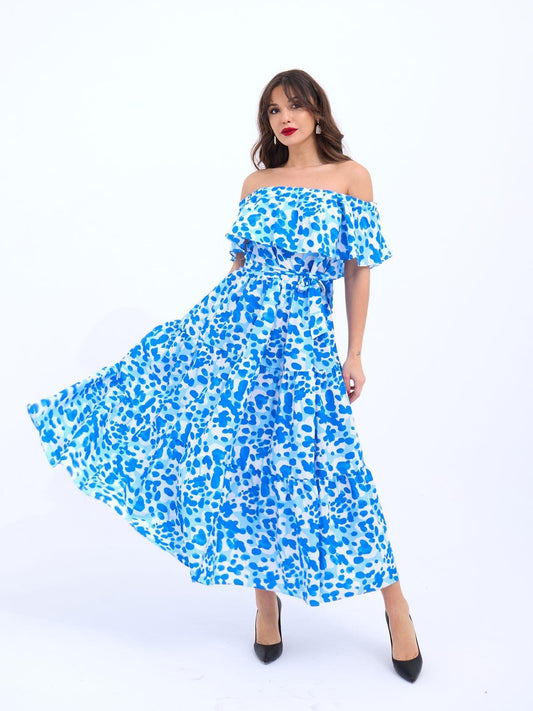 Fame blue dress image 0