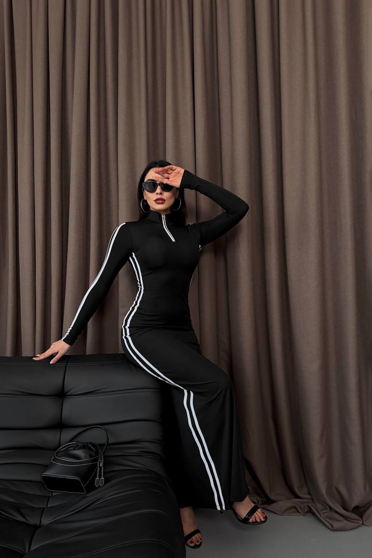 Black sport dress image 1
